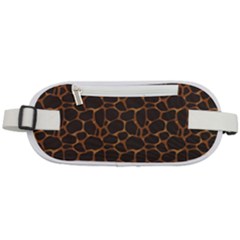 Animal Skin - Panther Or Giraffe - Africa And Savanna Rounded Waist Pouch by DinzDas