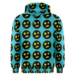 005 - Ugly Smiley With Horror Face - Scary Smiley Men s Overhead Hoodie by DinzDas