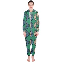 Bamboo Trees - The Asian Forest - Woods Of Asia Hooded Jumpsuit (ladies)  by DinzDas