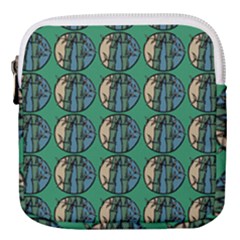 Bamboo Trees - The Asian Forest - Woods Of Asia Mini Square Pouch by DinzDas