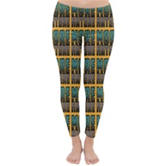 More Nature - Nature Is Important For Humans - Save Nature Classic Winter Leggings by DinzDas