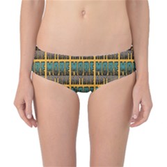 More Nature - Nature Is Important For Humans - Save Nature Classic Bikini Bottoms by DinzDas