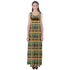 More Nature - Nature Is Important For Humans - Save Nature Empire Waist Maxi Dress by DinzDas