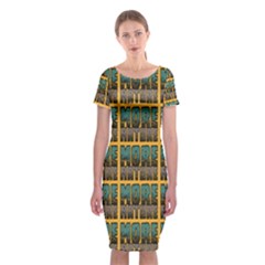 More Nature - Nature Is Important For Humans - Save Nature Classic Short Sleeve Midi Dress by DinzDas