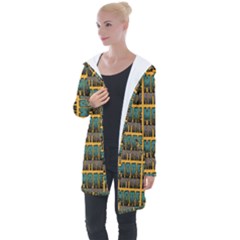 More Nature - Nature Is Important For Humans - Save Nature Longline Hooded Cardigan by DinzDas