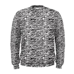 Zebra Pattern - Zebras And Horses - African Animals Men s Sweatshirt by DinzDas