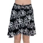 Mountain Bike - Mtb - Hardtail And Dirt Jump 2 Chiffon Wrap Front Skirt