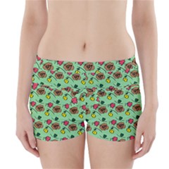 Lady Bug Fart - Nature And Insects Boyleg Bikini Wrap Bottoms by DinzDas