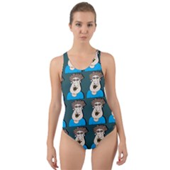 Village Dude - Hillbilly And Redneck - Trailer Park Boys Cut-out Back One Piece Swimsuit by DinzDas