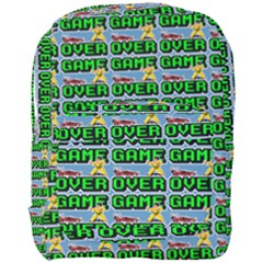 Game Over Karate And Gaming - Pixel Martial Arts Full Print Backpack by DinzDas