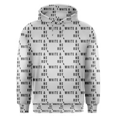 White And Nerdy - Computer Nerds And Geeks Men s Overhead Hoodie by DinzDas