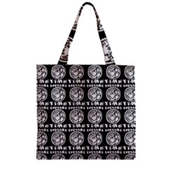 Inka Cultur Animal - Animals And Occult Religion Zipper Grocery Tote Bag by DinzDas