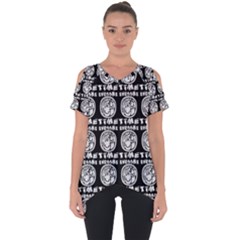 Inka Cultur Animal - Animals And Occult Religion Cut Out Side Drop Tee by DinzDas