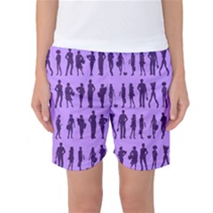 Normal People And Business People - Citizens Women s Basketball Shorts by DinzDas