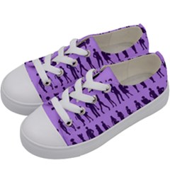 Normal People And Business People - Citizens Kids  Low Top Canvas Sneakers by DinzDas