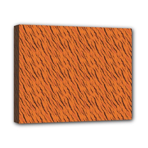 Animal Skin - Lion And Orange Skinnes Animals - Savannah And Africa Canvas 10  X 8  (stretched) by DinzDas