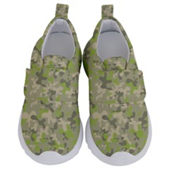 Camouflage Urban Style And Jungle Elite Fashion Kids  Velcro No Lace Shoes by DinzDas