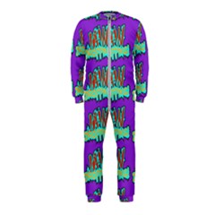 Jaw Dropping Comic Big Bang Poof Onepiece Jumpsuit (kids) by DinzDas