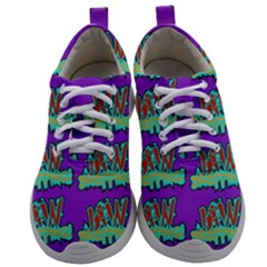 Jaw Dropping Comic Big Bang Poof Mens Athletic Shoes by DinzDas