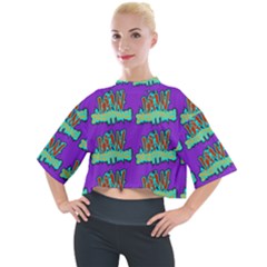 Jaw Dropping Comic Big Bang Poof Mock Neck Tee by DinzDas