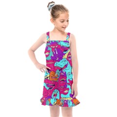 Dinos Kids  Overall Dress by Sobalvarro
