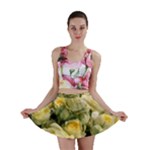 Yellow Roses Mini Skirt