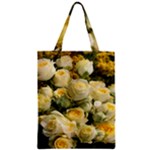 Yellow Roses Zipper Classic Tote Bag