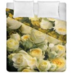 Yellow Roses Duvet Cover Double Side (California King Size)