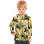 Yellow Roses Kids  Hooded Pullover