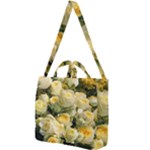 Yellow Roses Square Shoulder Tote Bag