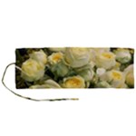 Yellow Roses Roll Up Canvas Pencil Holder (M)