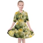 Yellow Roses Kids  All Frills Chiffon Dress