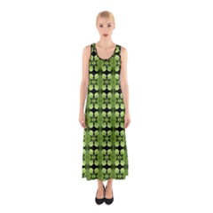 Digital Pattern Sleeveless Maxi Dress by Sparkle