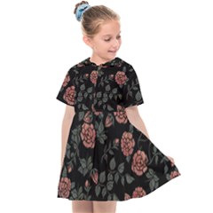 Dusty Roses Kids  Sailor Dress by BubbSnugg