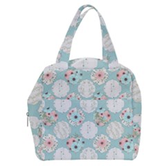 Floral Work Boxy Hand Bag by designsbymallika