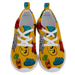 Graffiti Characters Seamless Ornament Running Shoes by Amaryn4rt