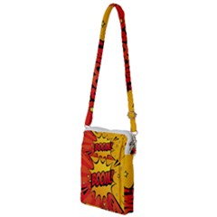 Explosion Boom Pop Art Style Multi Function Travel Bag by Amaryn4rt