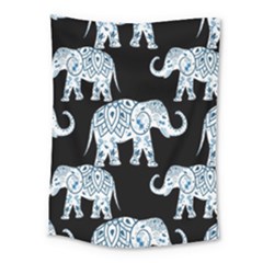 Elephant-pattern-background Medium Tapestry by Sobalvarro