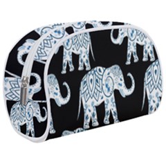 Elephant-pattern-background Makeup Case (medium) by Sobalvarro