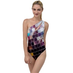 Disco Ball To One Side Swimsuit by essentialimage