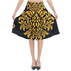 Finesse  Flared Midi Skirt by Sobalvarro