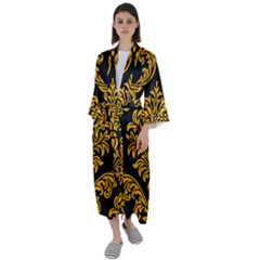 Finesse  Maxi Satin Kimono by Sobalvarro