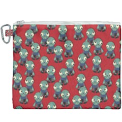 Zombie Virus Canvas Cosmetic Bag (xxxl) by helendesigns