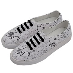 Hands Reference Art Drawing Men s Classic Low Top Sneakers by Mariart