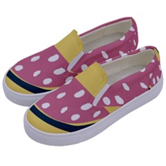 Fruit Watermelon Red Kids  Canvas Slip Ons