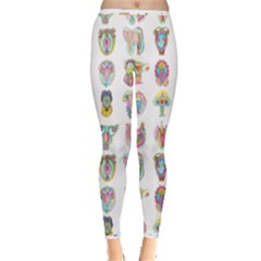 Female Reproductive System  Inside Out Leggings