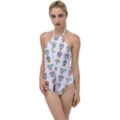 Female Reproductive System  Go With The Flow One Piece Swimsuit by ArtByAng