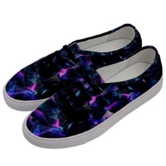 Abstract Atom Background Men s Classic Low Top Sneakers by Mariart