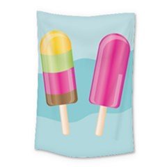 Ice Cream Parlour Small Tapestry by HermanTelo