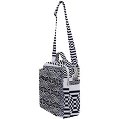 Optical Illusion Crossbody Day Bag by Sparkle